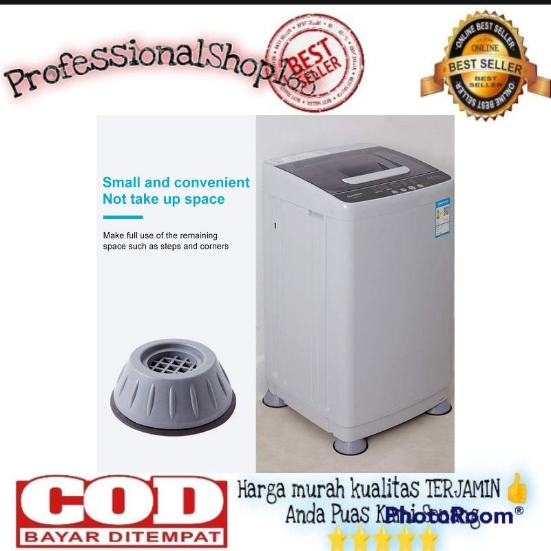 PS - 1 pcs Tatakan alas kaki meja peninggi kaki lemari kulkas tatakan kaki mesin cuci anti karat / b