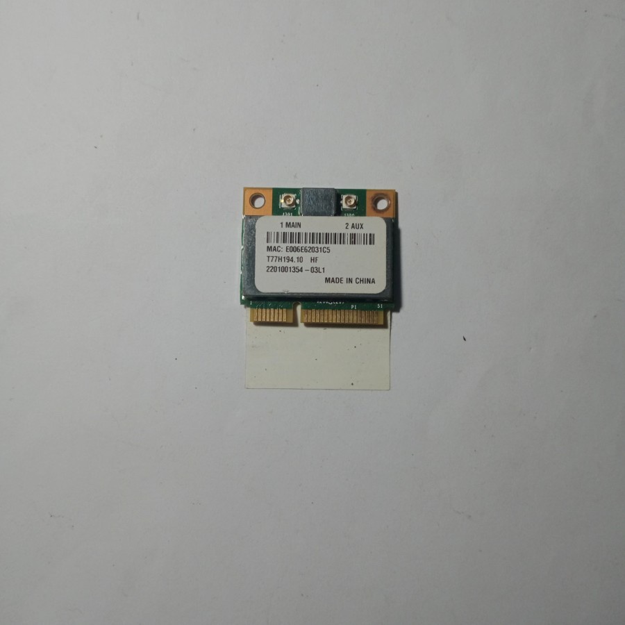 WiFi Card Wificard Notebook Acer Aspire One Ao756 Ao 756