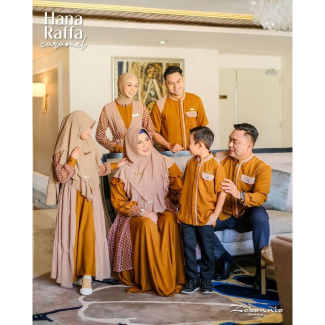 Sarimbit Hana & Raffa by Zabannia Original / Sarimbit Lebaran 2023