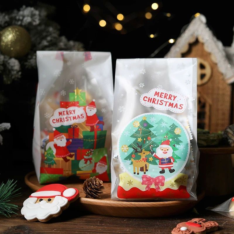 PLASTIK COOKIES NATAL MERRY CHRISTMAS LUCU PS-N01