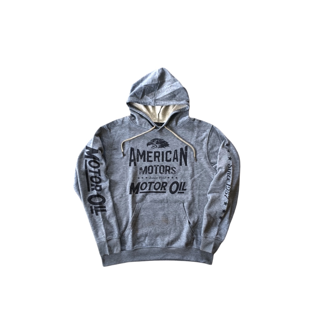 Hoodie Motor Thruxton American Oil not 76 lubricants norton vanson thriumph yellow corn