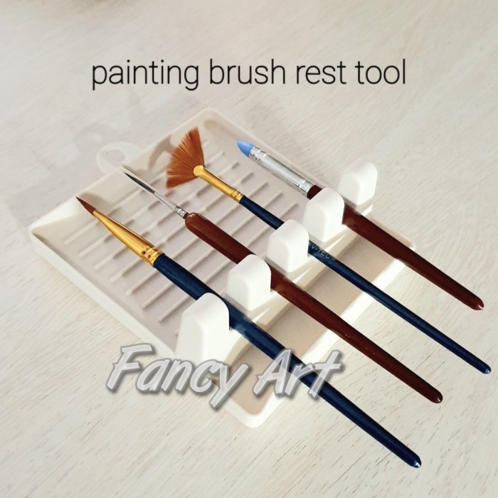 

Jualan Painting Brush Rest Holder - Tatakan Kuas Lukis - Clay Tool Holder Promo