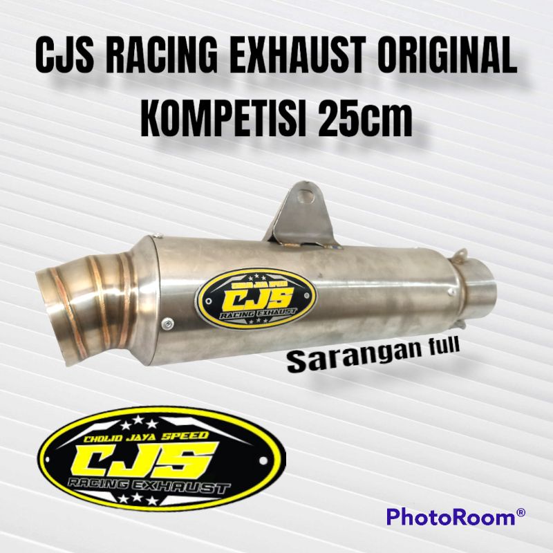 Slincer CJS racing exhaust kompetisi 25 bass padet bukan bss dsm cts rms