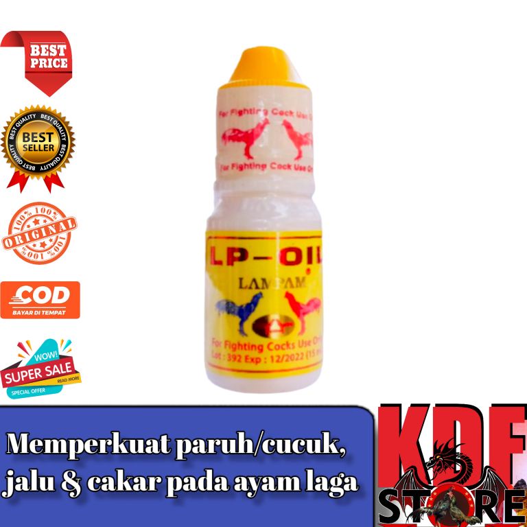 Lampam Oil Obat Untuk Memperkuat dan Mengeraskan Paruh Jalu Ayam Laga