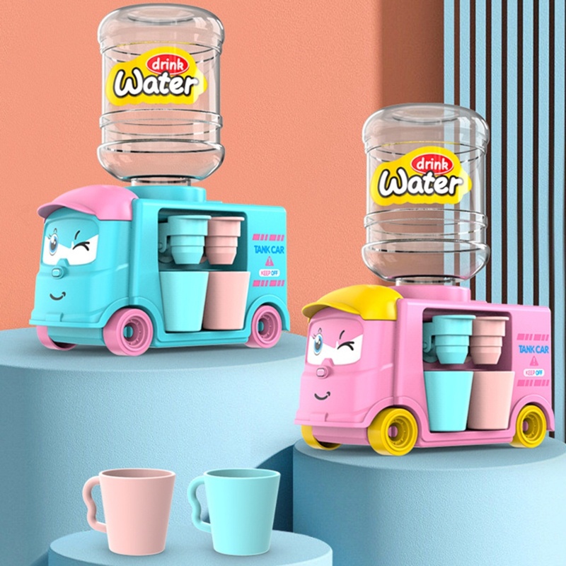 Mary Juicer Mainan Mini Dispenser Air Mainan Simulasi Mainan Balita Anak Edukasi Dini