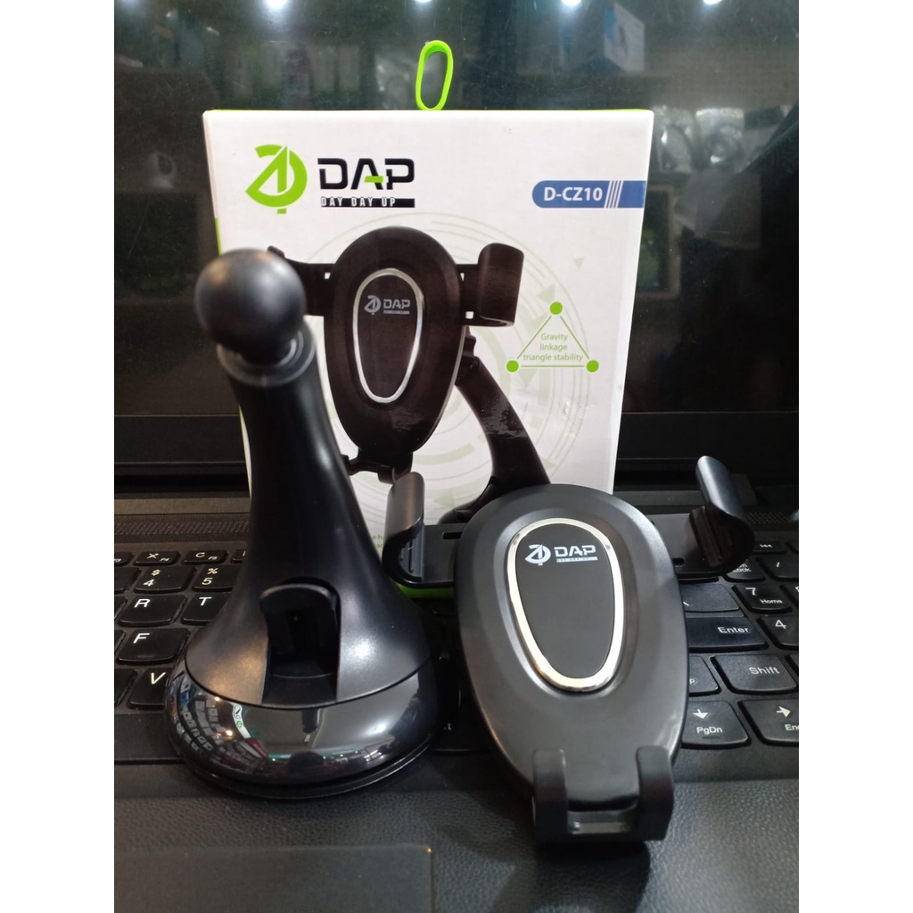 Car Holder Dashboard DAP D-CZ10 Holder Mobil Car Bracket 360 Rotation