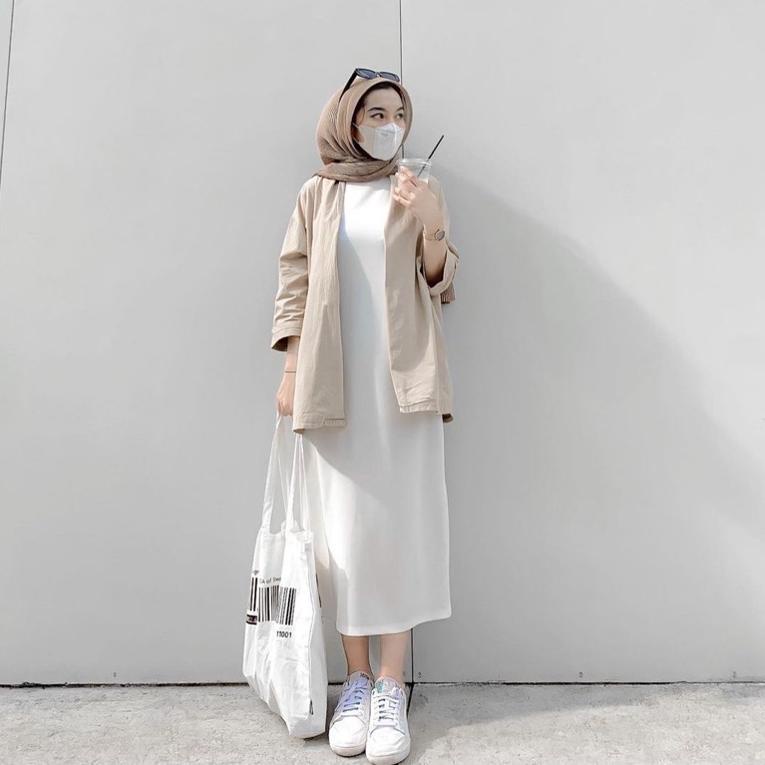れ INER GAMIS / INER GAMIS / INER DRESS TANPA LENGAN PREMIUM LANGSUNG ORDER 3097 ◘