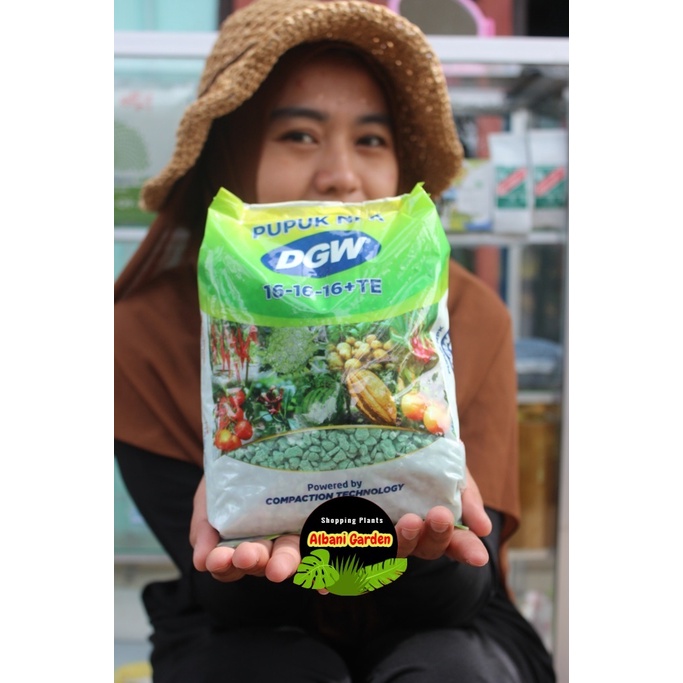 PUPUK NPK DGW 161616 + TE 1 Kg Kemasan Pabrik