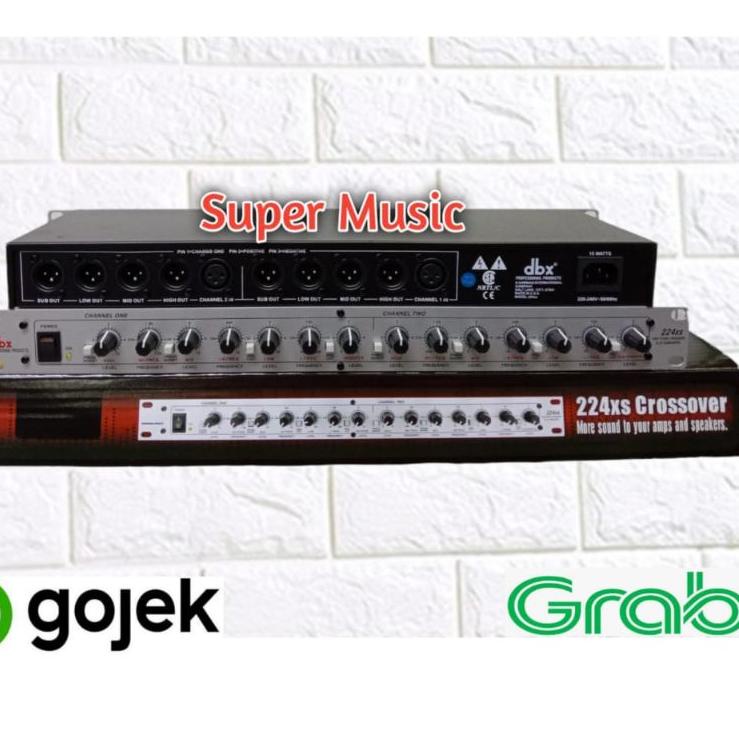 Sale Terbatas DBX Crossover 224xs 4 way + Subwoofer - Crosover dbx224xs New Plus Sub