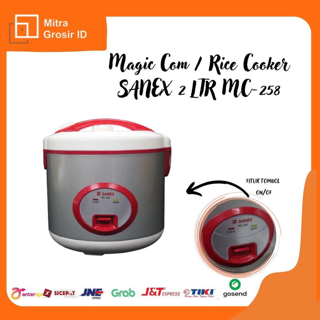 Magic Com / Rice Cooker SANEX 2 LTR MC-258