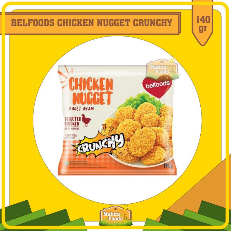 Jual Belfoods Chicken Nugget Crunchy 140gr | Shopee Indonesia