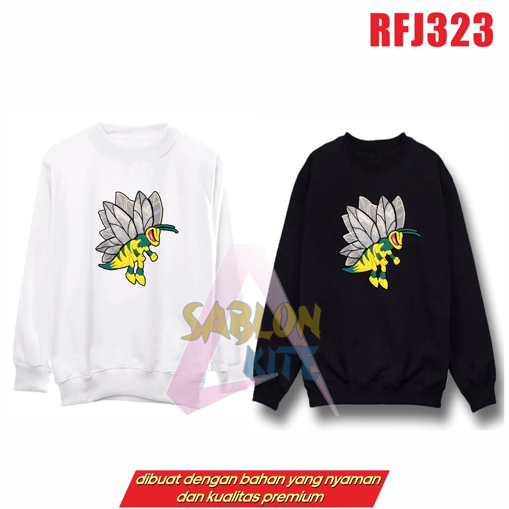 MURAH!!! HOODIE BEE JHOPE RFJ323 UP TO3XL