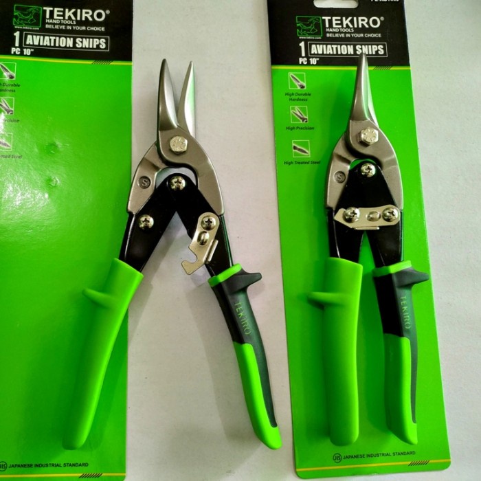 

Nikmati Gunting Seng Lurus 10 Inch / Gunting Baja / Gunting Kawat Tekiro Hemat