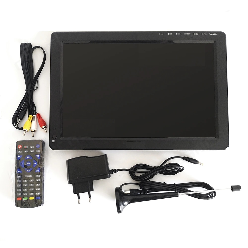 TV Portabel Digital 12.1 inch - Support Siaran Digital FREE ANTENA DIGITAL dan ANDROID TV BOX!!!