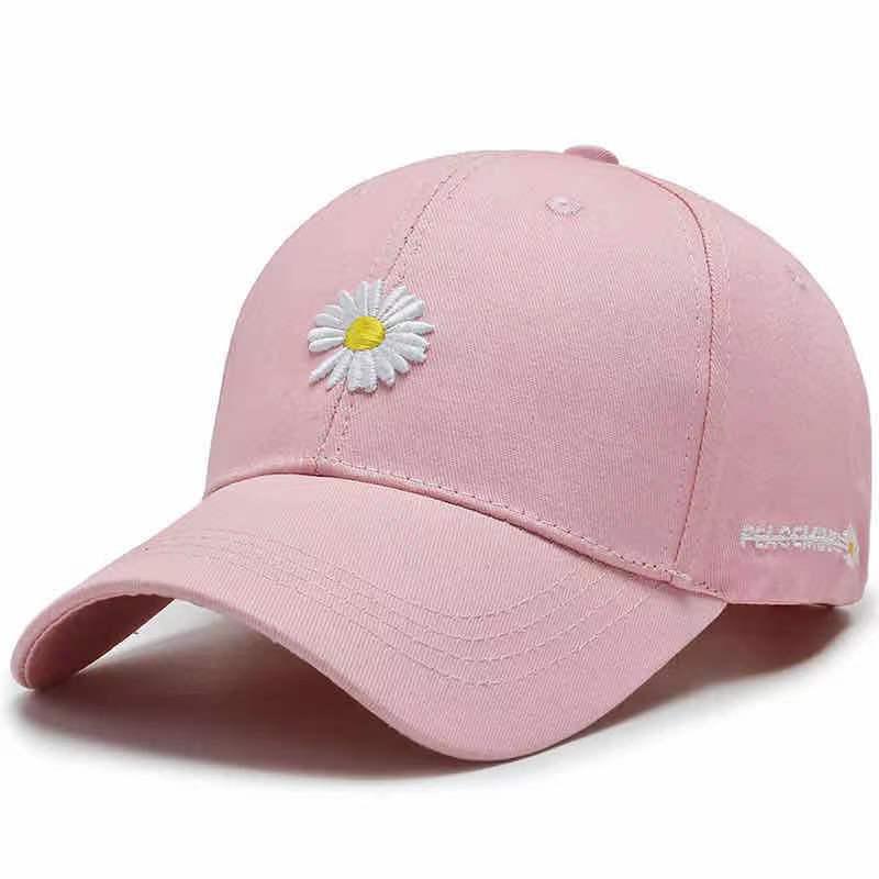 Topi Import Cap Baseball Distro Bordir BUNGA DAISY Original Premium Pria Wanita Kekinian