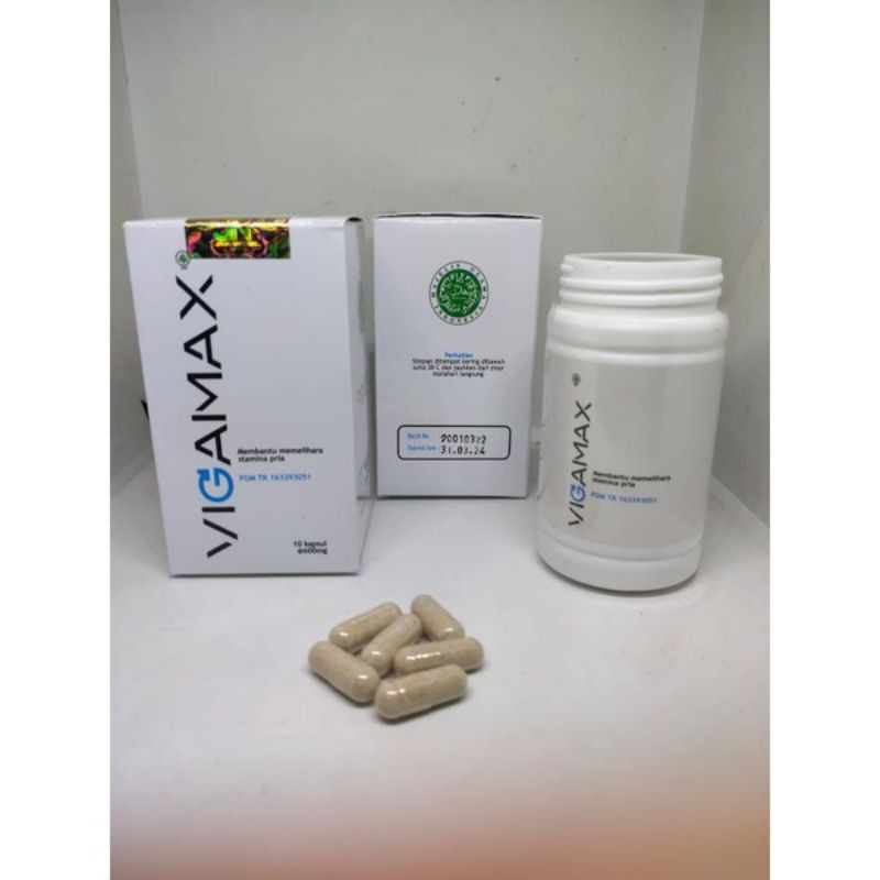 Vigamax Original Obat Kuat Stamina Pembesar Pria Bpom Asli