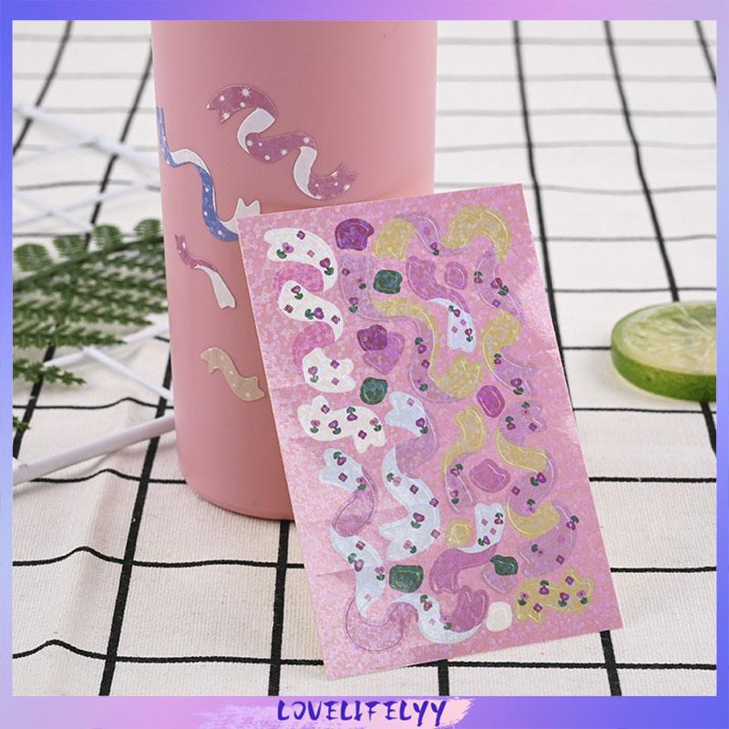 

Stiker Pita Mengkilap /-SWtiker Dekorasi Buku Harian DIY -LOY