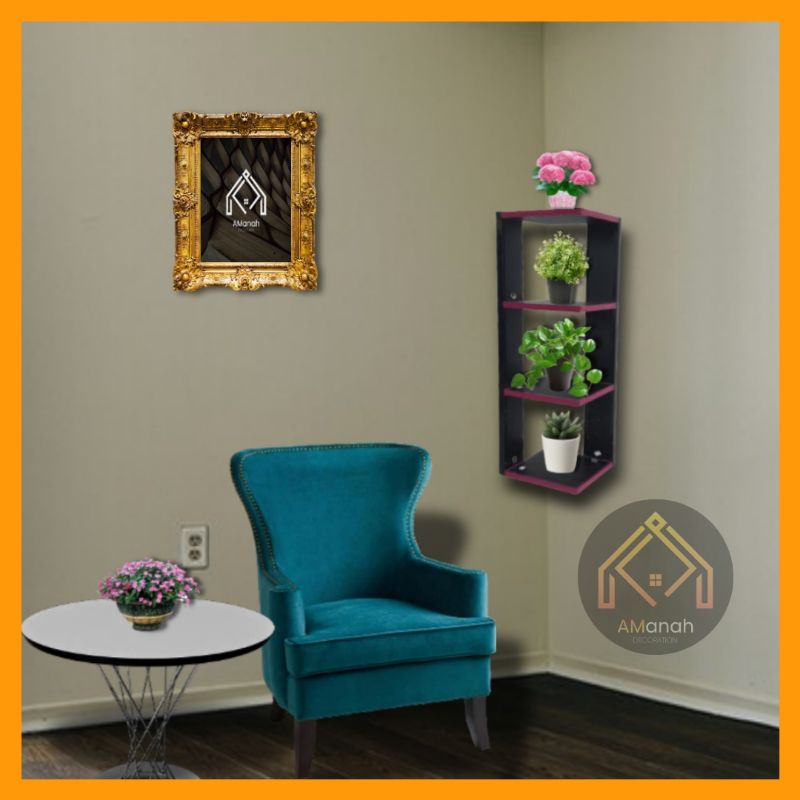 [COD] RAK PAJANG DINDING MINIMALIS NOMOR 17 - RAK TEMBOK MINIMALIS