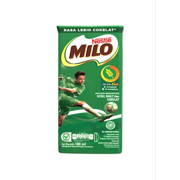 

MILO SUSU UHT COKLAT 180ML