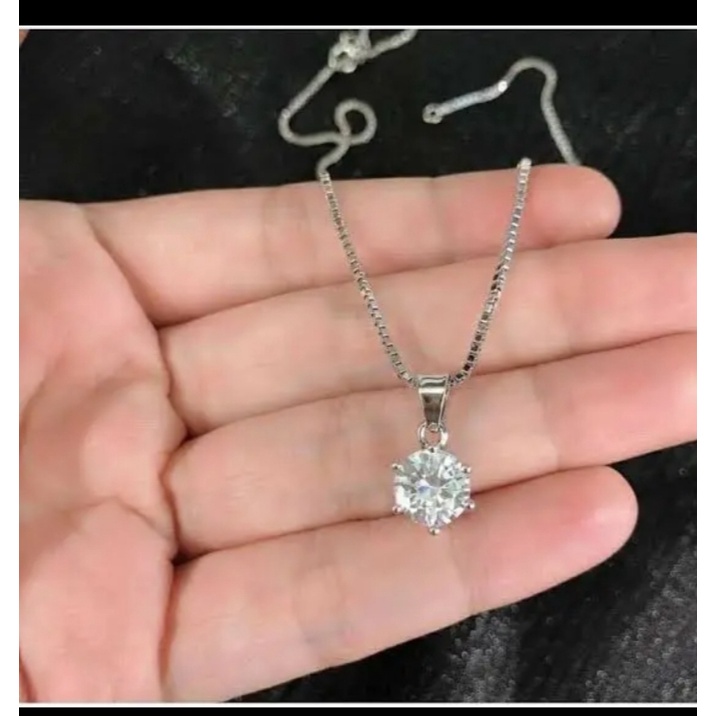 [viral]kalung titanium silver import