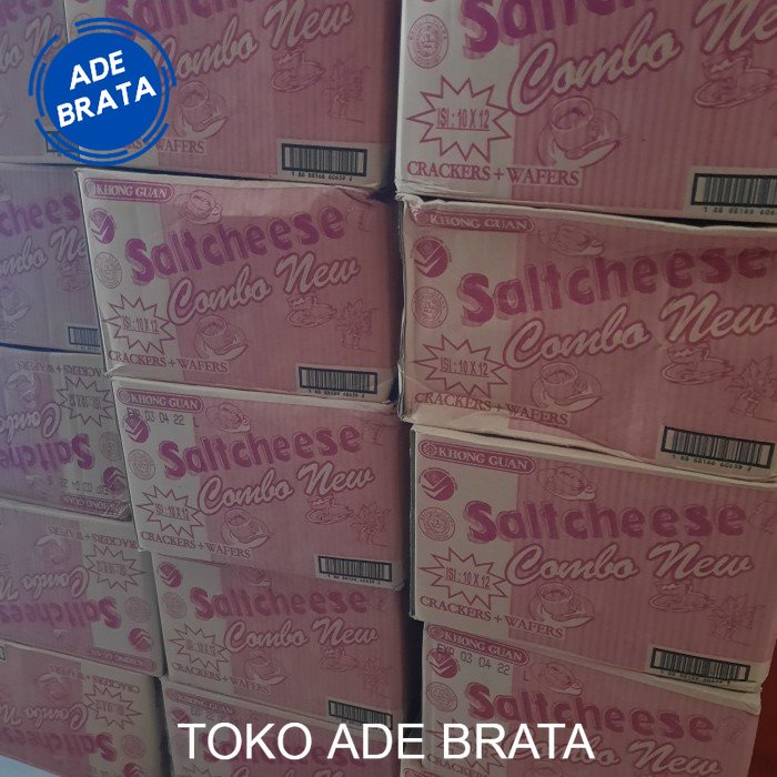 

khong guan saltcheese combo sachet 1 dus isi 12 pak x10 pcs