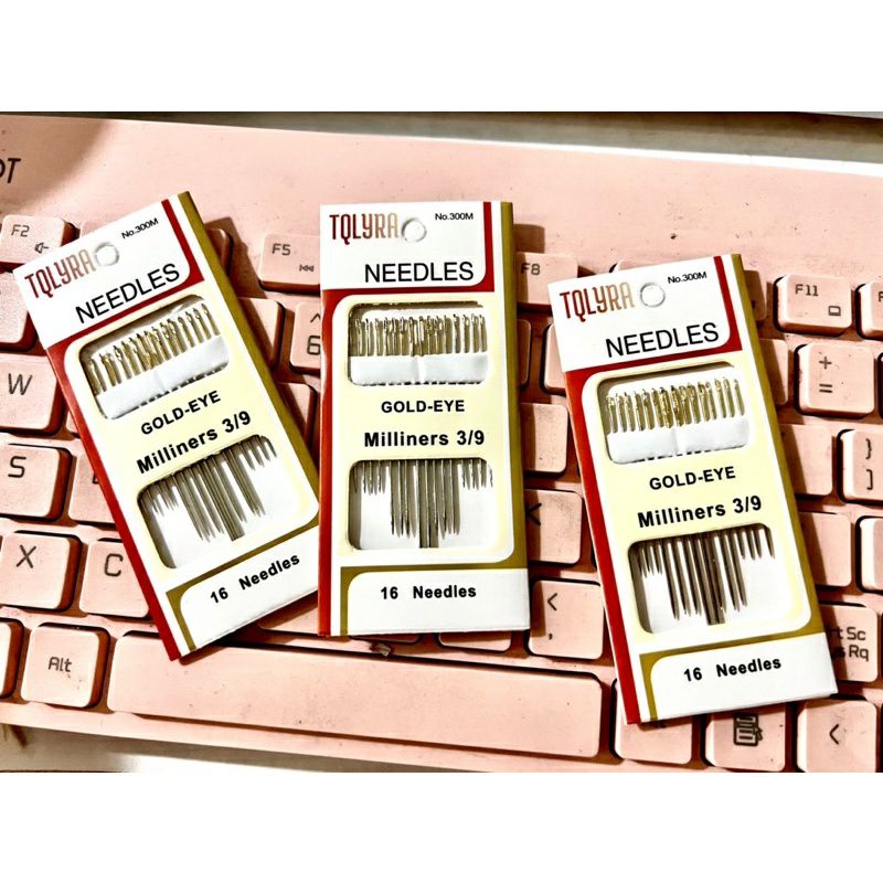 Jarum Jahit Tangan  Regal gold anti karat / Jarum  Sulam payet