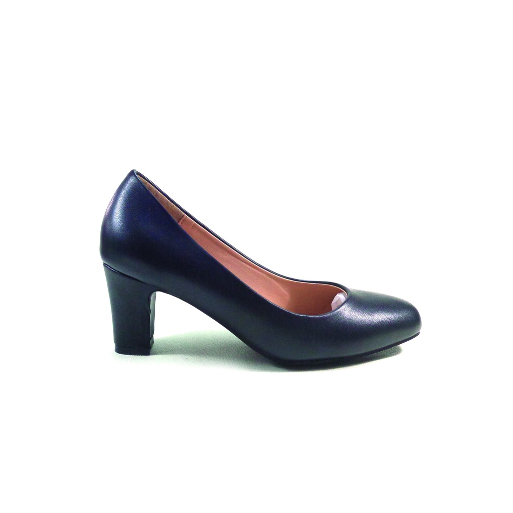 Workswell Sepatu Kerja Wanita Medium Heels 6cm Kode 870  Hitam Dove.