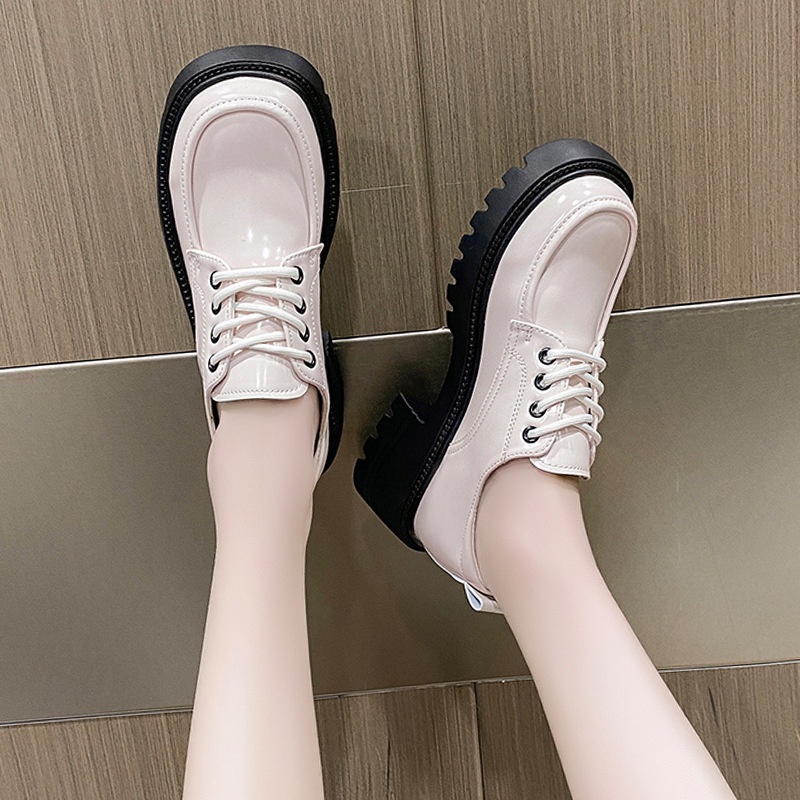 [DUNIA FASHION] Sepatu Docmart / Sepatu Loafers Wanita / Sepatu Wanita Mary Janes Import Premium Quality DF 604