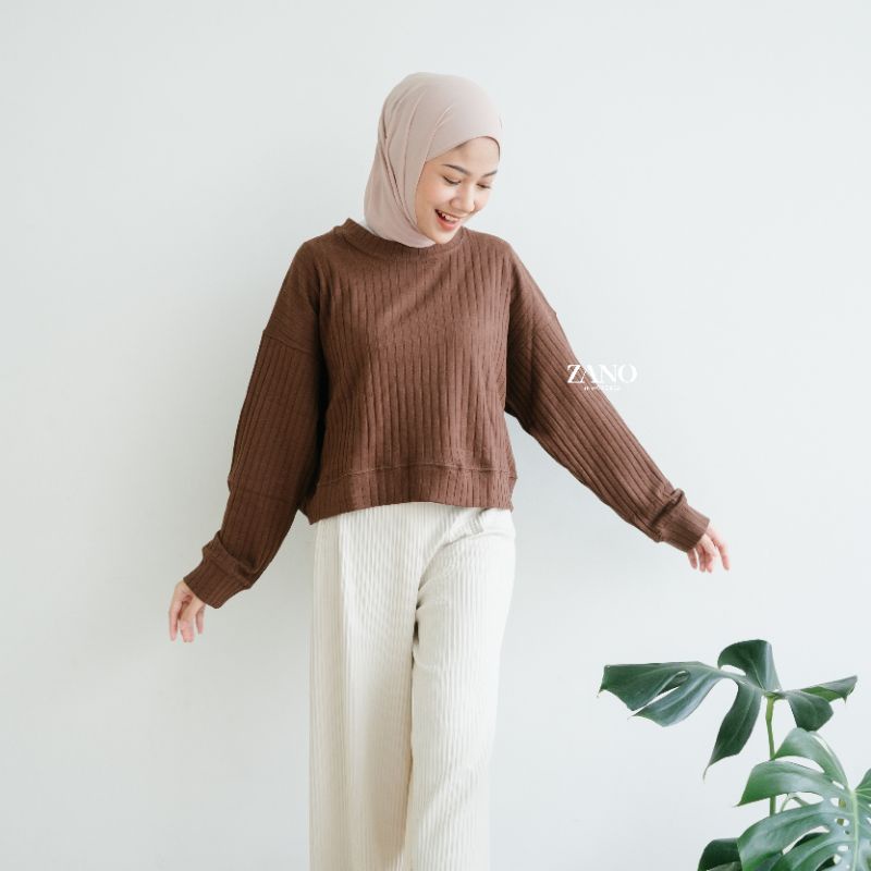 ZANO BASICS Sweater Crop Ranu