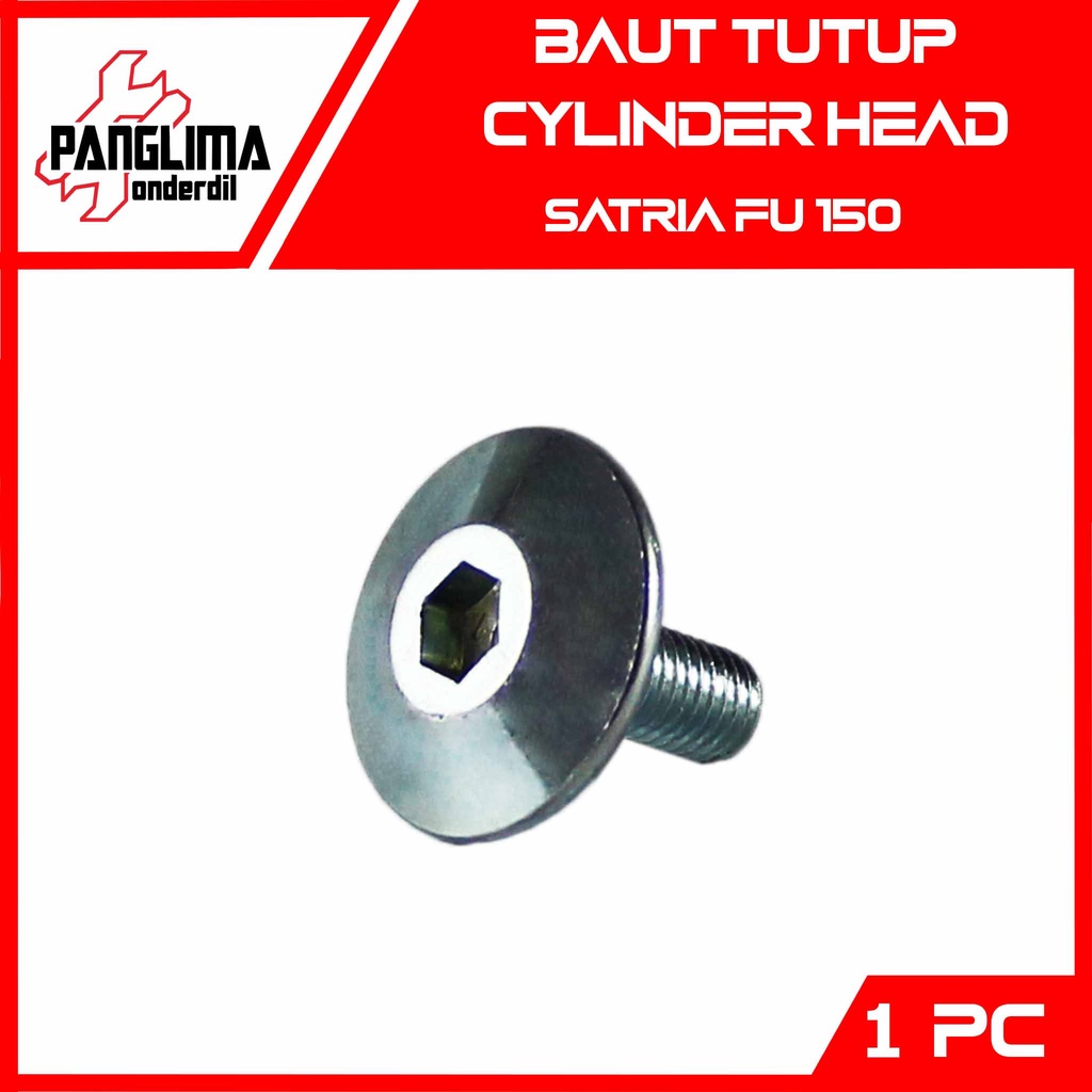 Baut Tutup Cylinder Head Satria FU 150 Baud Cover Mesin-Silinder
