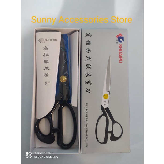 

Bagus Gunting Shuaipu Full Hitam 8 Inch *Original Product* Terlaris