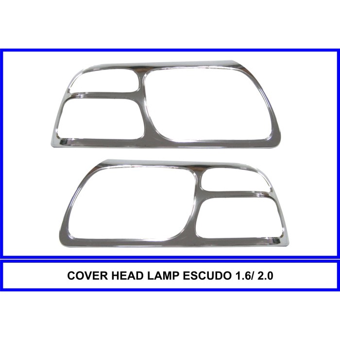 [READY] Cover Headlamp Escudo 1.6 / 2.0 / Perlengkapan Variasi Mobil Murah / Aksesoris Eksterior pel