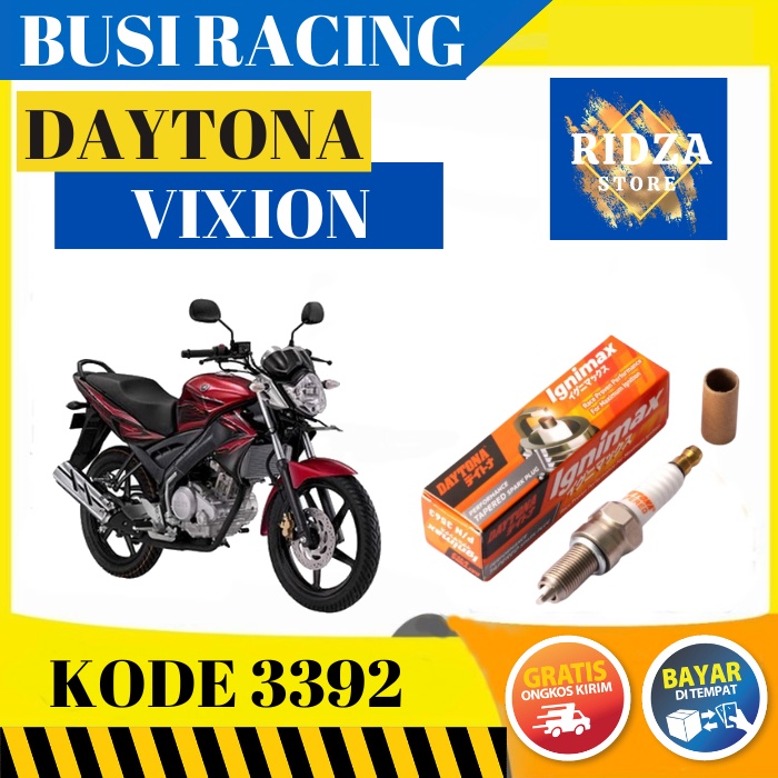 BUSI RACING DAYTONA ORIGINAL YAMAHA VIXION LAMA IRIDIUM 3392