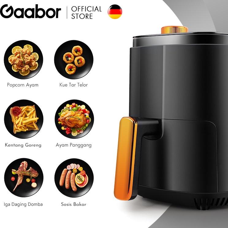 Murah Gaabor Air Fryer Low Watt 3.5L Mesin Penggorengan Tanpa Minyak Anti Lengket /GA-M35A