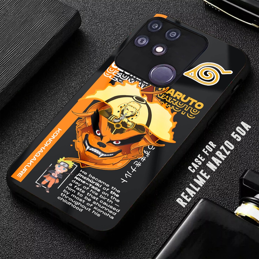 Case Realme Narzo - Kesing Realme Narzo 50A - (NARUTO) Case Realme - Casing Realme