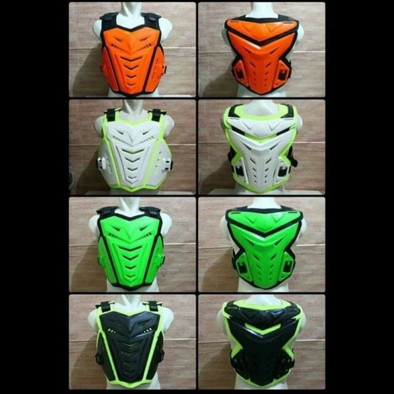 BODY PROTEKTOR ACERBIS MOTOCROSS TRAIL PELINDUNG BADAN SAFETY ADVENTURE SEPEDA DOWNHILL MTB TRABAS E