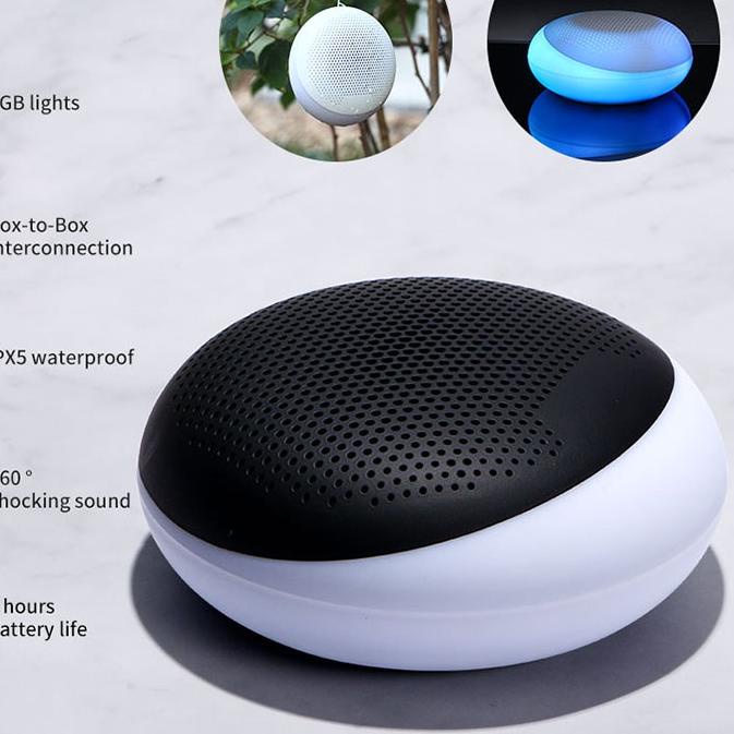 Ready Stok BASIKE Speaker Bluetooth 5.0 Wireless Bass 6D Home Audio Speaker Portable Ultra aktif lap
