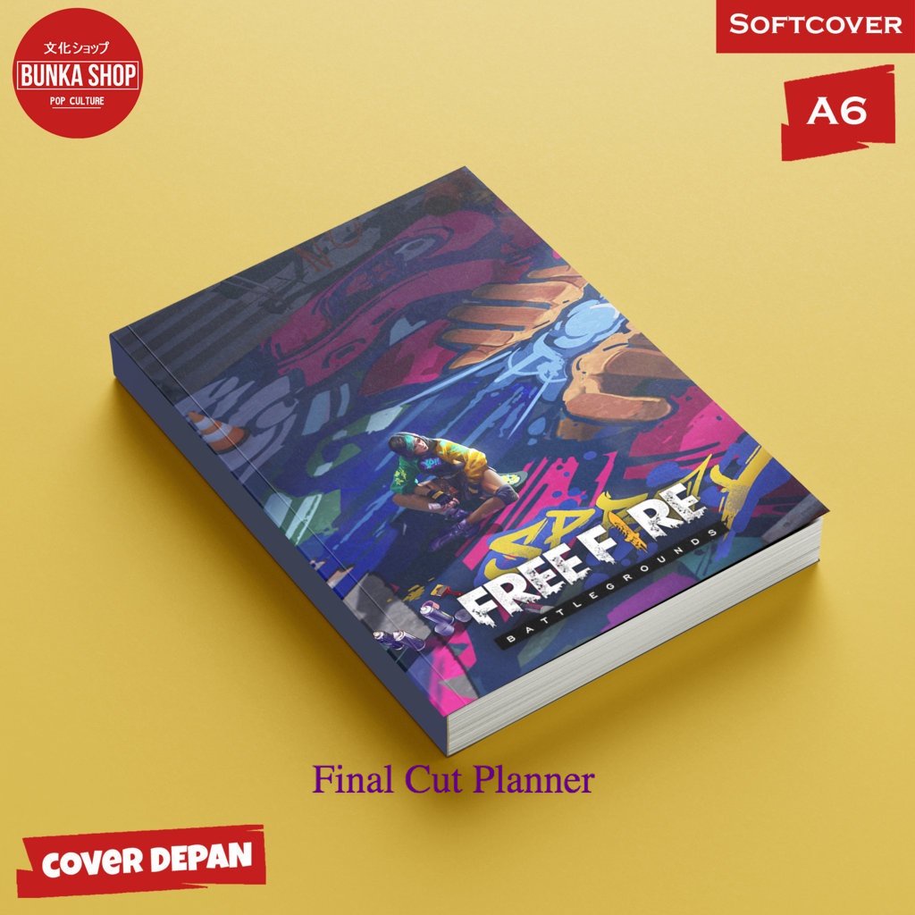 

Pocket Note Free Fire Steffie Softcover A6 Buku Tulis Catatan Notes Agenda Planner Jurnal .