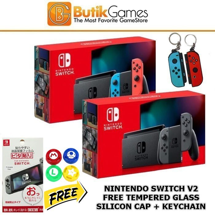 [Game/Console] Nintendo Switch Console V2 New Model Hac-001(-01)