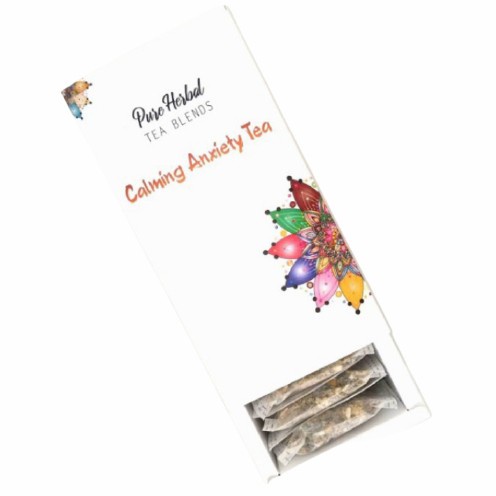 

ORIGINAL MURAH Calming Anxiety Tea : Herbal Tea Gift by elif Tea & Tisane