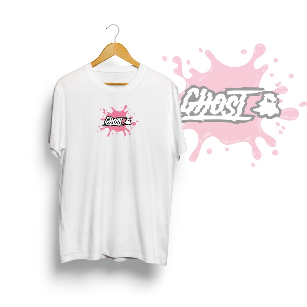 KAOS OVERSIZE GHOST SPLASH T-SHIRT