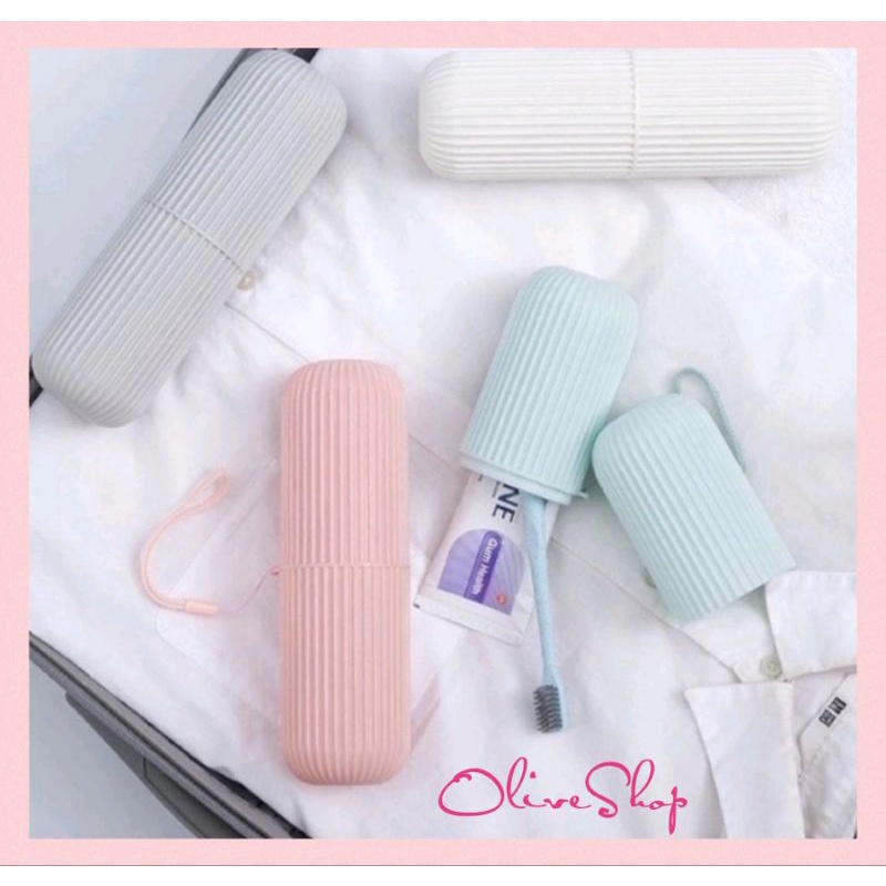 OliveShop ❤️ Kotak Sikat Gigi Tootbrush Case Travel Portable