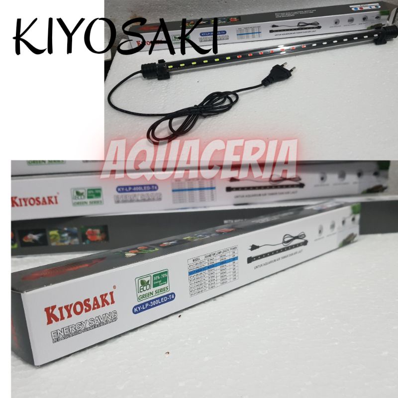 Lampu Celup Aquarium 40Cm KIYOSAKI LP 400LED-T4 Lampu celup aquarium Aquascape 6W