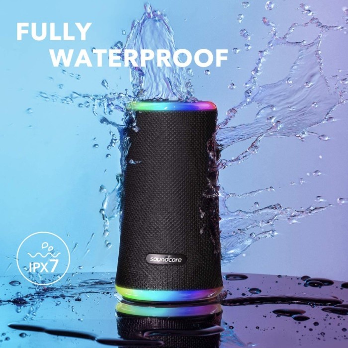 Anker SoundCore Flare 2 Bluetooth Speaker 360° IPX7 Waterproof A3165