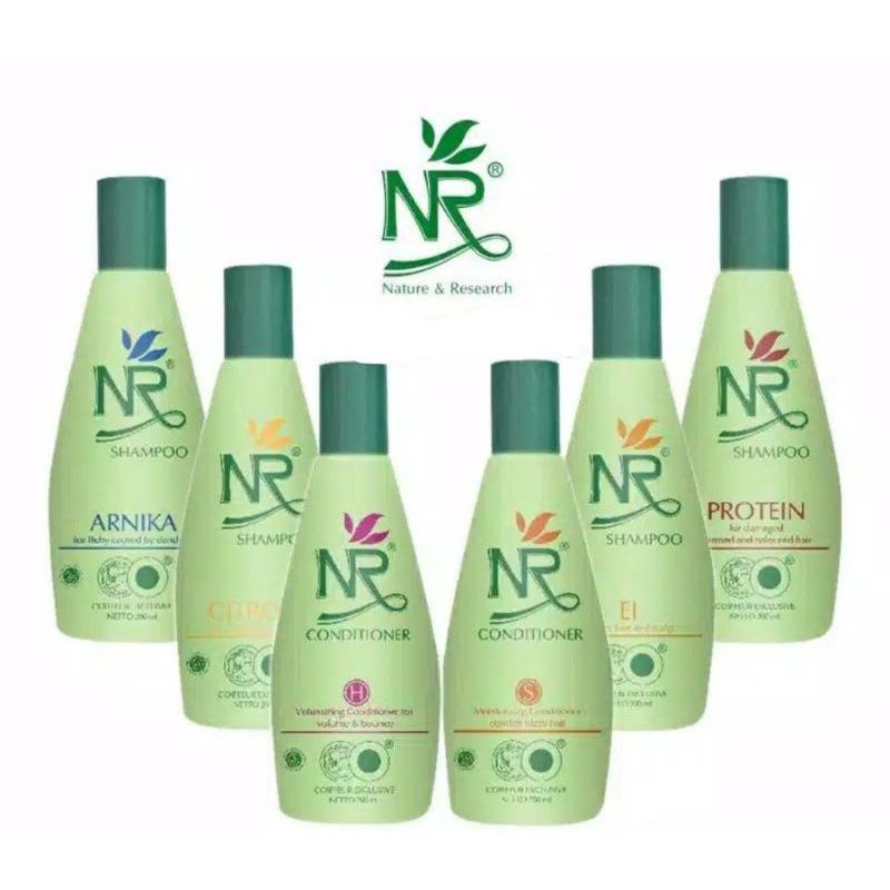 NR SHAMPOO & CONDITIONER (Solusi rambut berketombe dan Rontok)