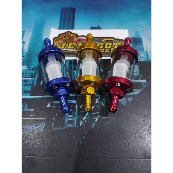 New Filter bensin kaca universal saringan bensin kaca variasi Original