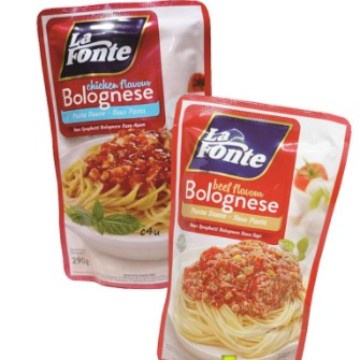 

La Fonte Pasta Sauce Bolognese / Saus Bumbu utk Spaghetti & Macaroni Rasa Beef (Sapi) / Chicken (Ayam) 290 - 315 gr