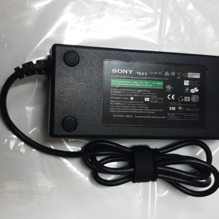 Ac adaptor Tv sony bravia acdpm01 19.5V 5.2A 5,2A