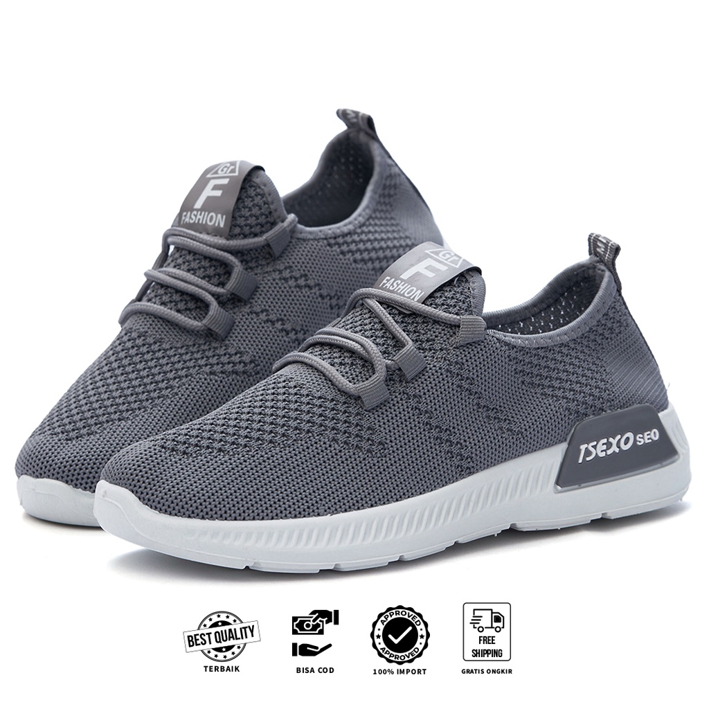 FREE KOTAK SEPATU!!! SALE!!! SEPATU SNEAKERS CEWEK TERLARIS - H5