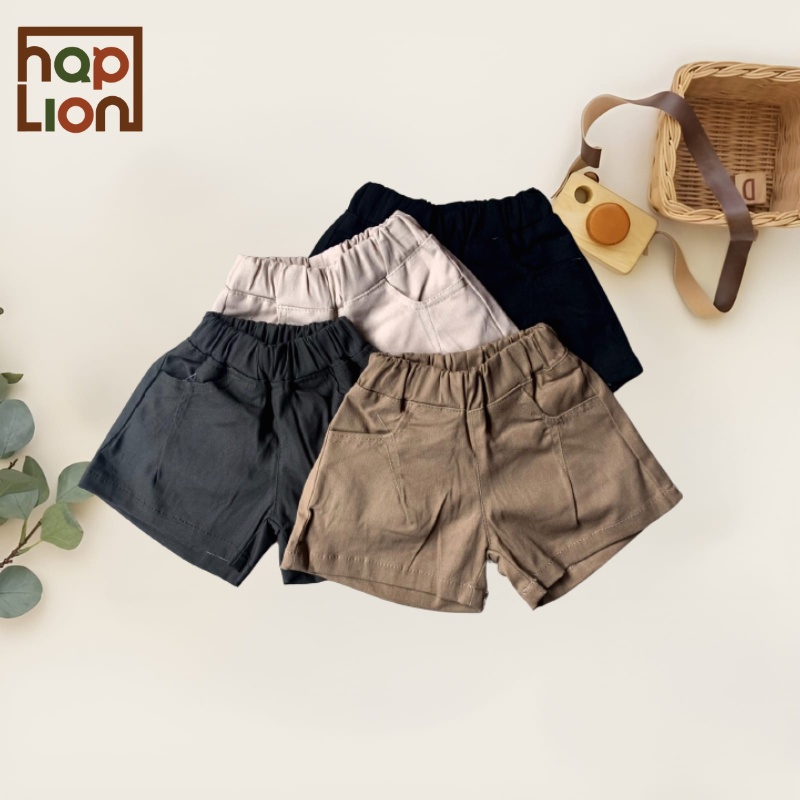 Hotpants Pendek Chinos Kenzie Unisex 1 - 6 Tahun | Haplion Kidswear